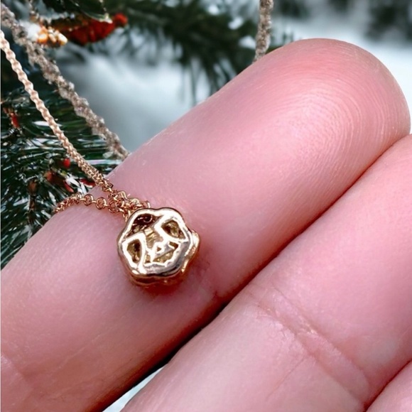 🌺LeVian 14K Rose Gold Diamond Necklace - Picture 13 of 15